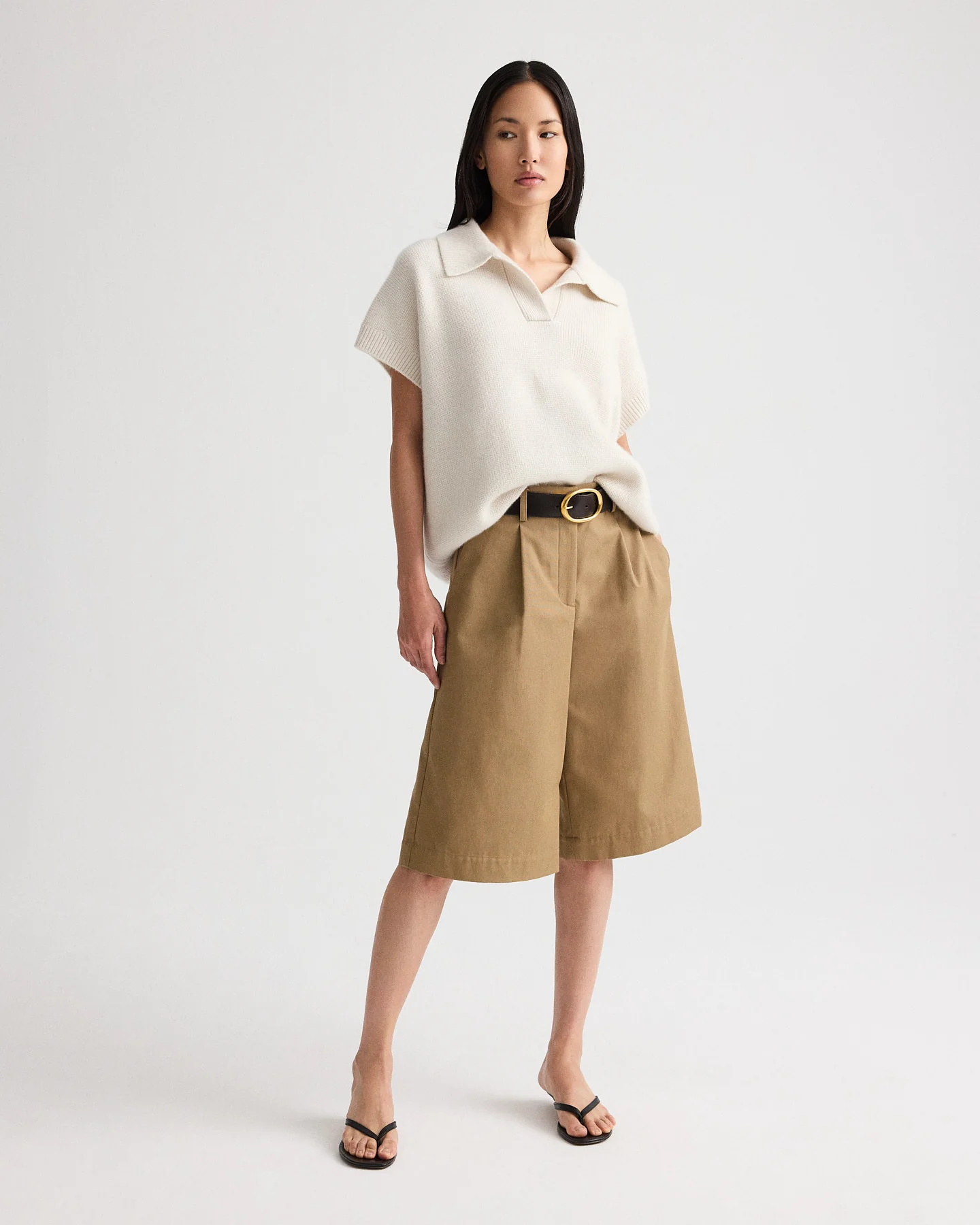 Supersized Polo in Italian Cashmere - Image 2