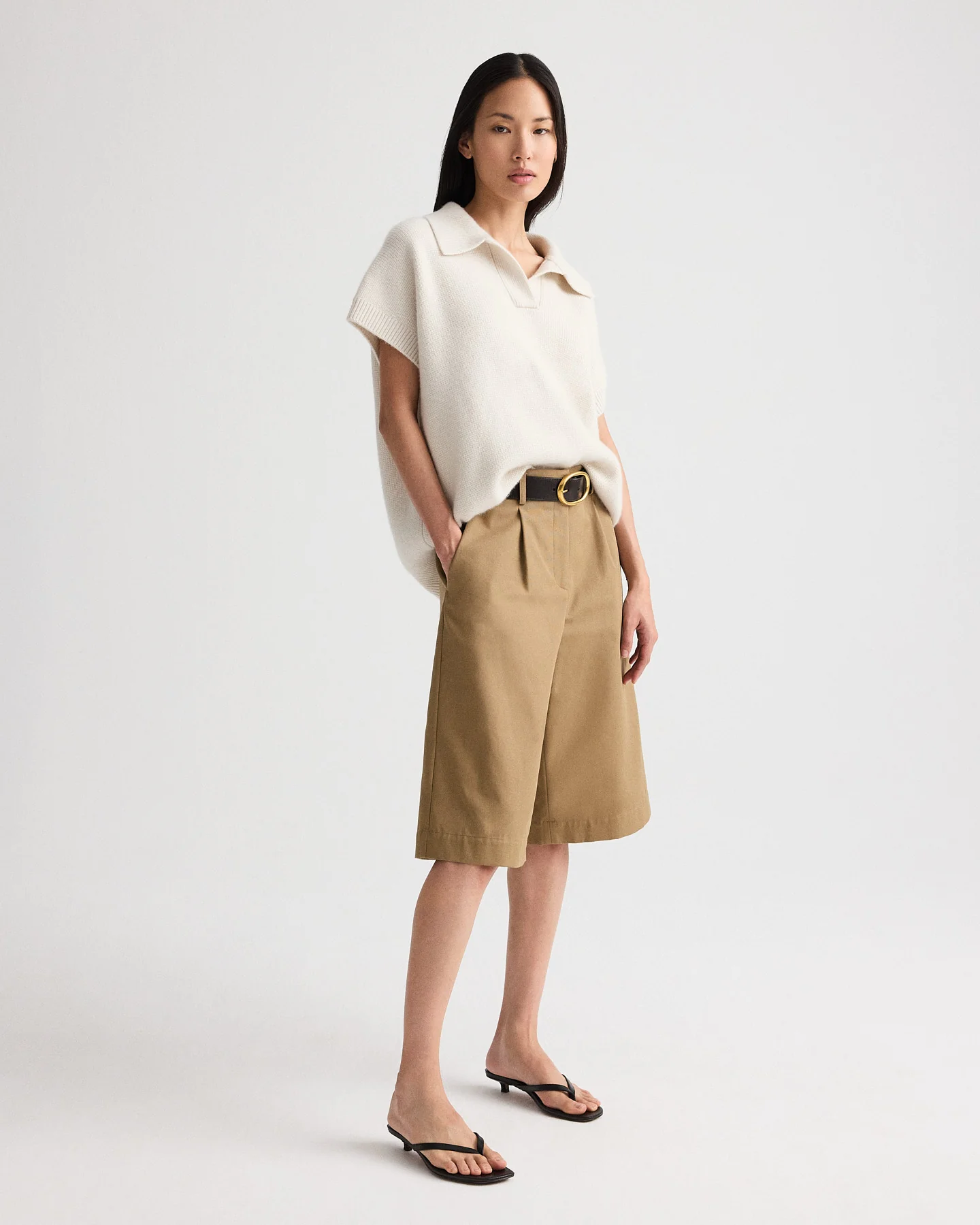 Supersized Polo in Italian Cashmere - Image 3