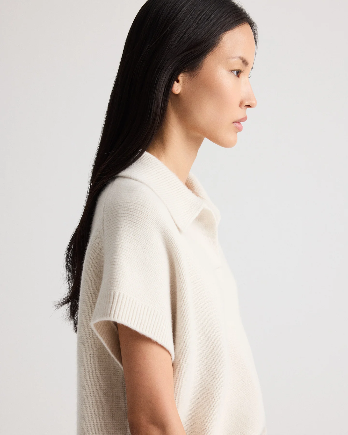Supersized Polo in Italian Cashmere - Image 4