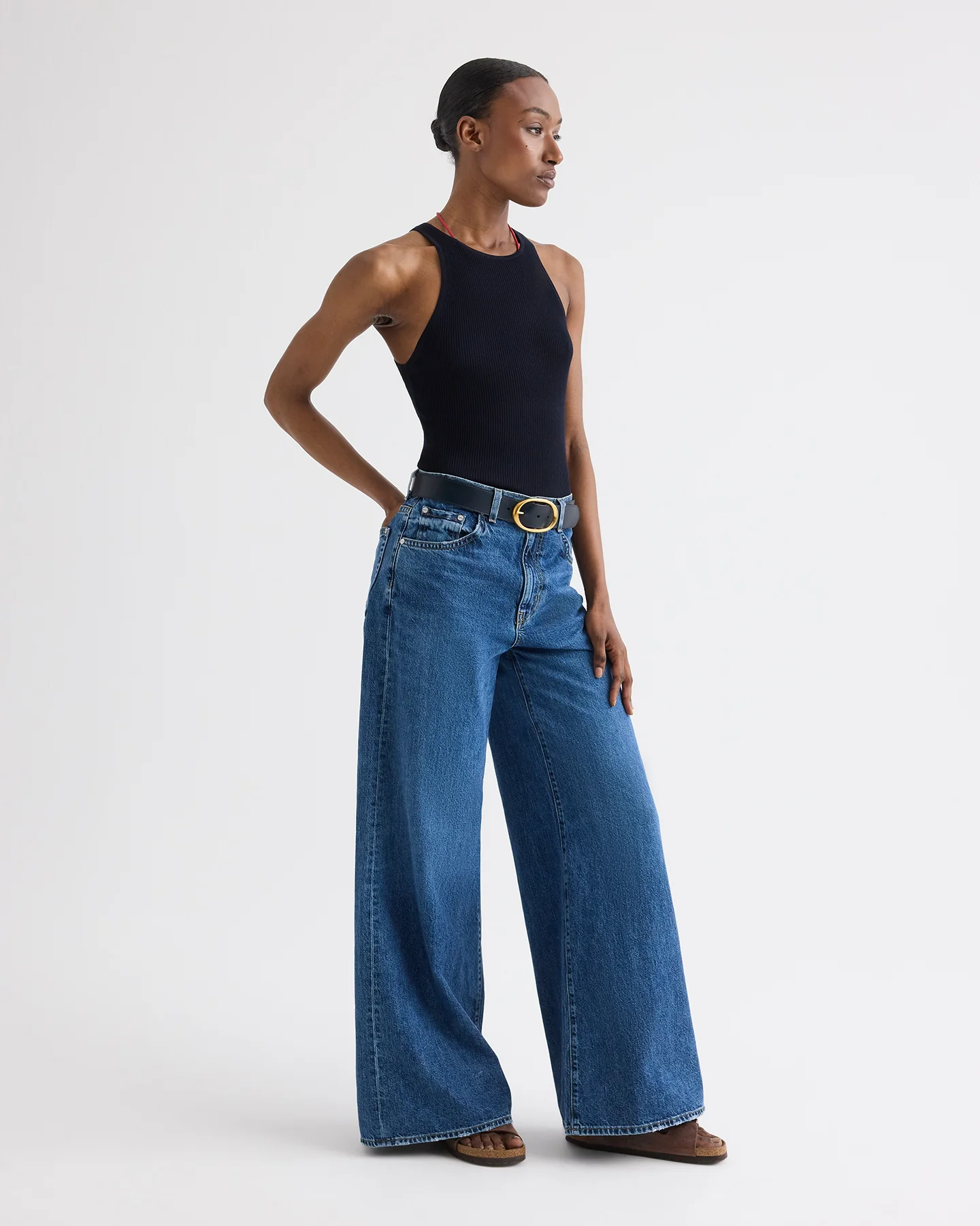 Tall Tiny Dancer Jean in Denim - Image 4