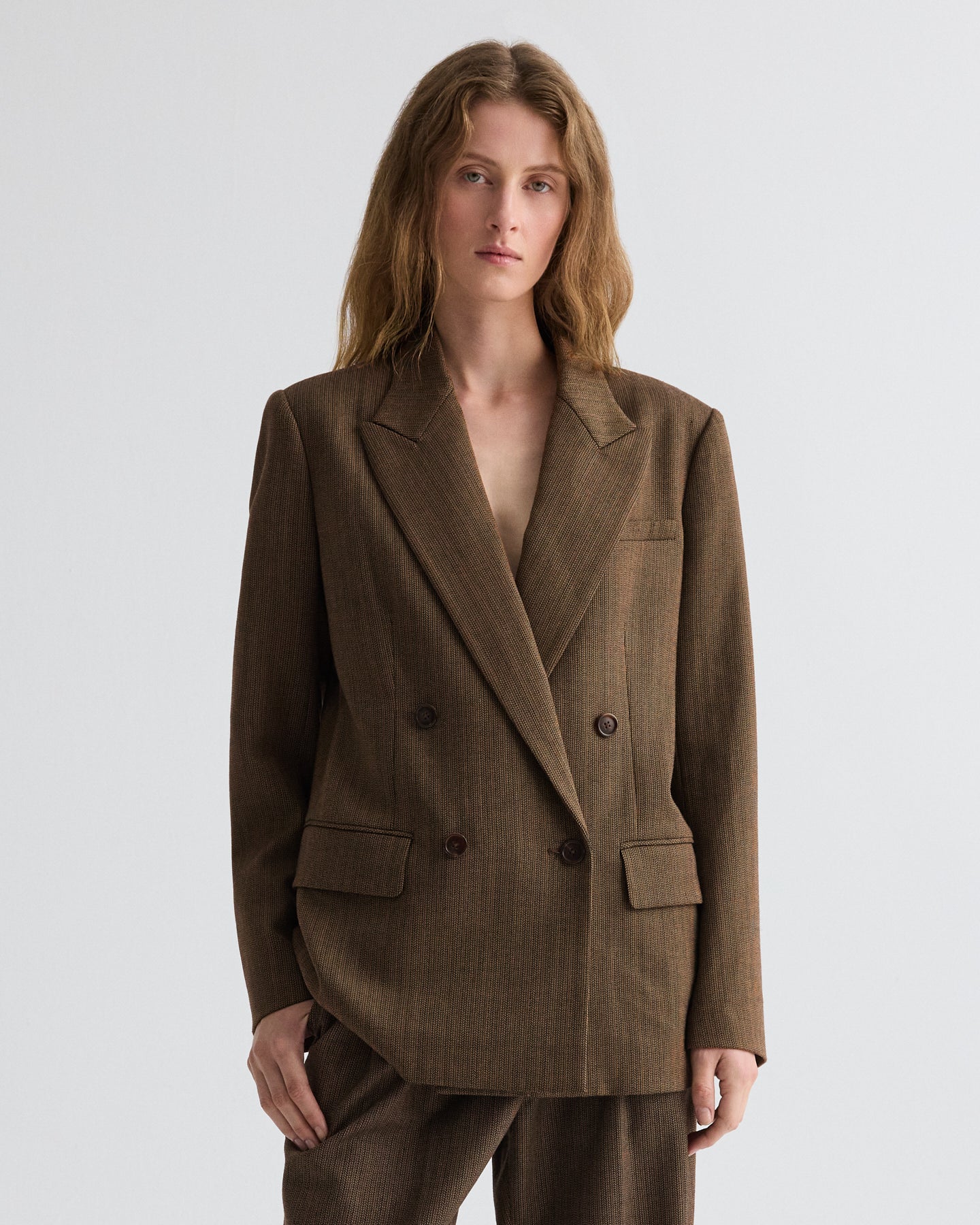 Harper Blazer in Stretch Wool