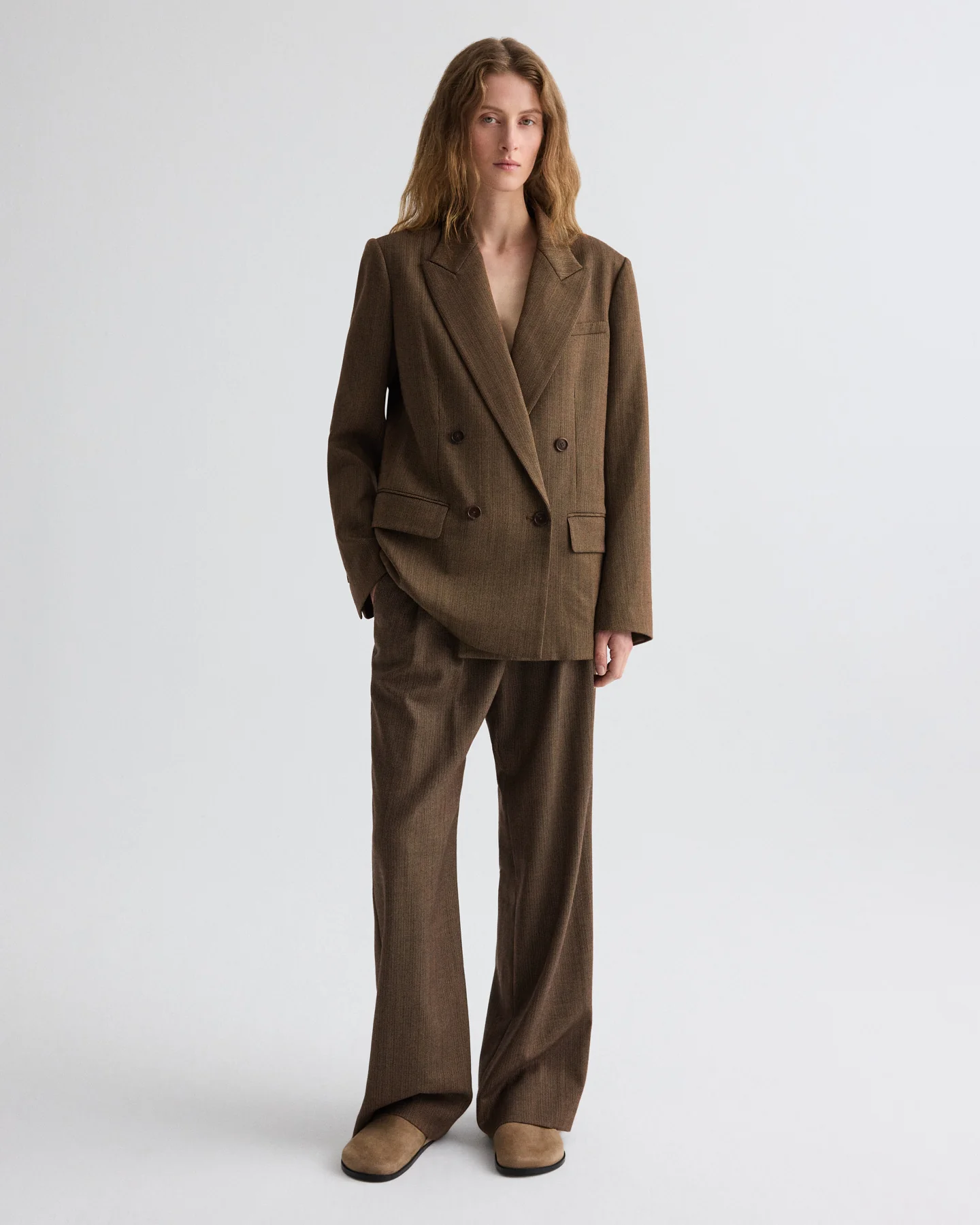 Harper Blazer in Stretch Wool - Image 2