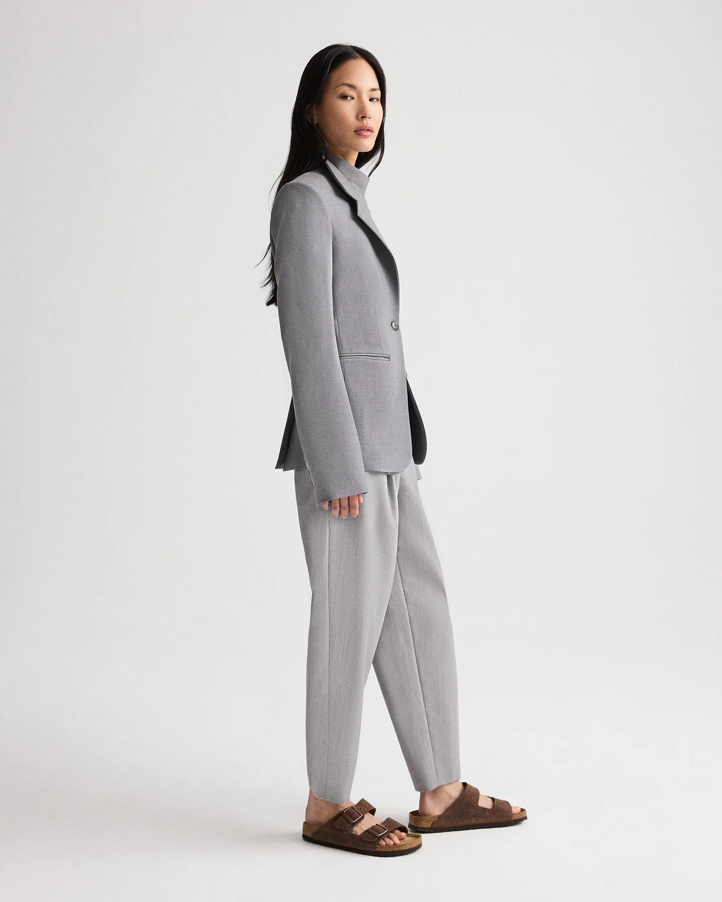 The Double Take Blazer in Soft Finish Stretch Wool - Image 5