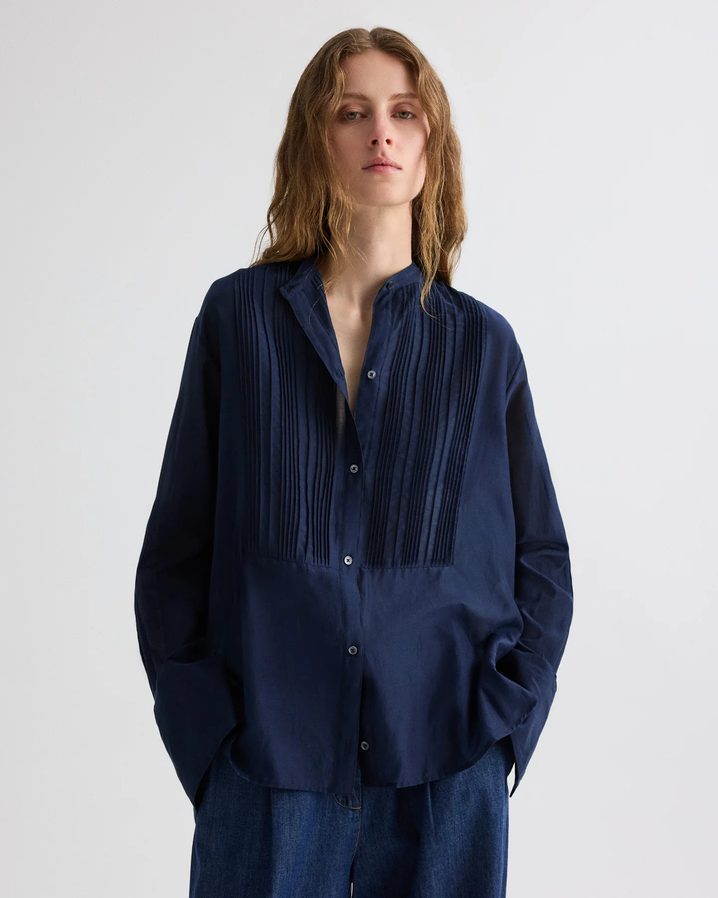 The Night Before Top in Cotton Silk Organza - Image 2