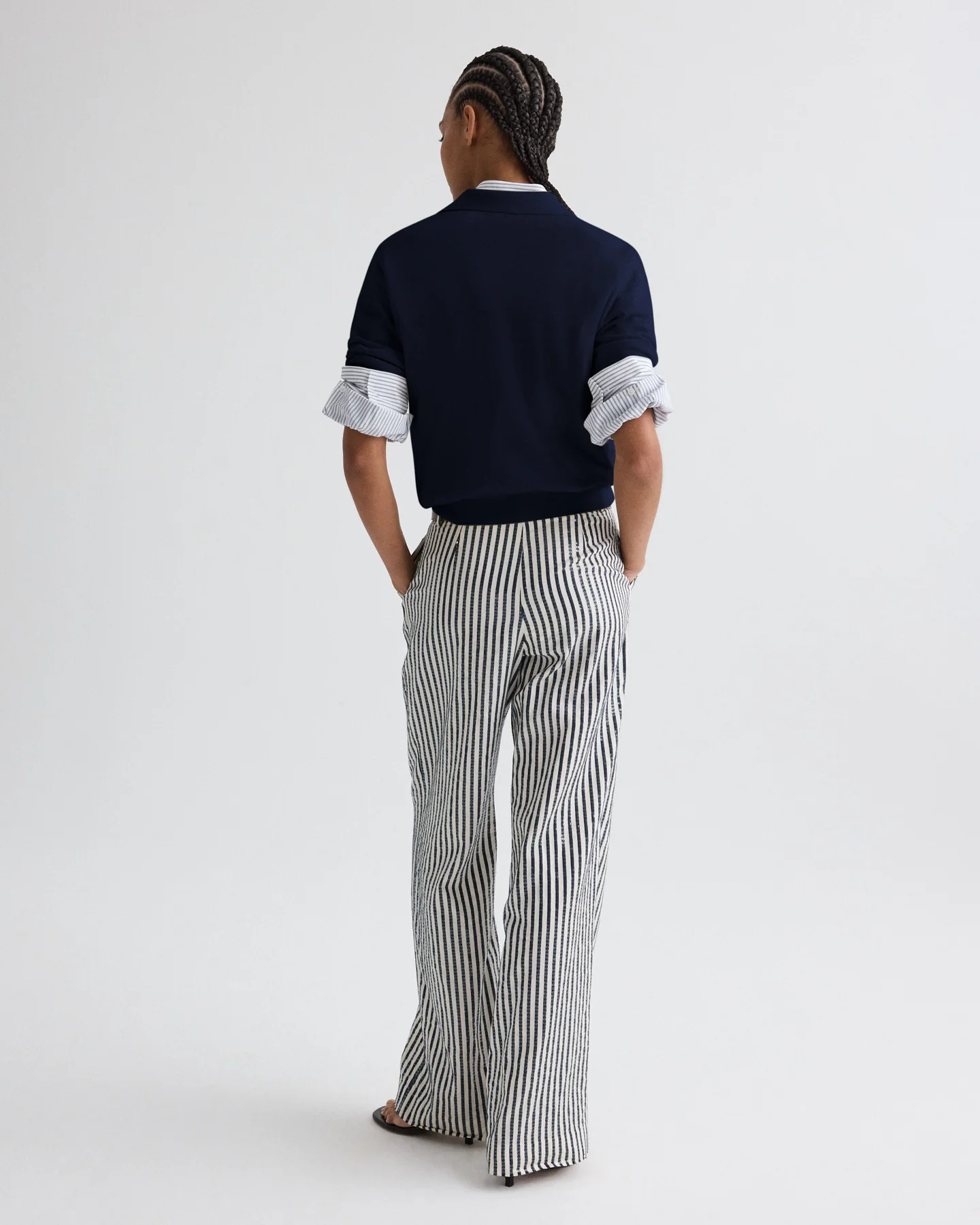 The Polo Sweater in Wool Silk - Image 6