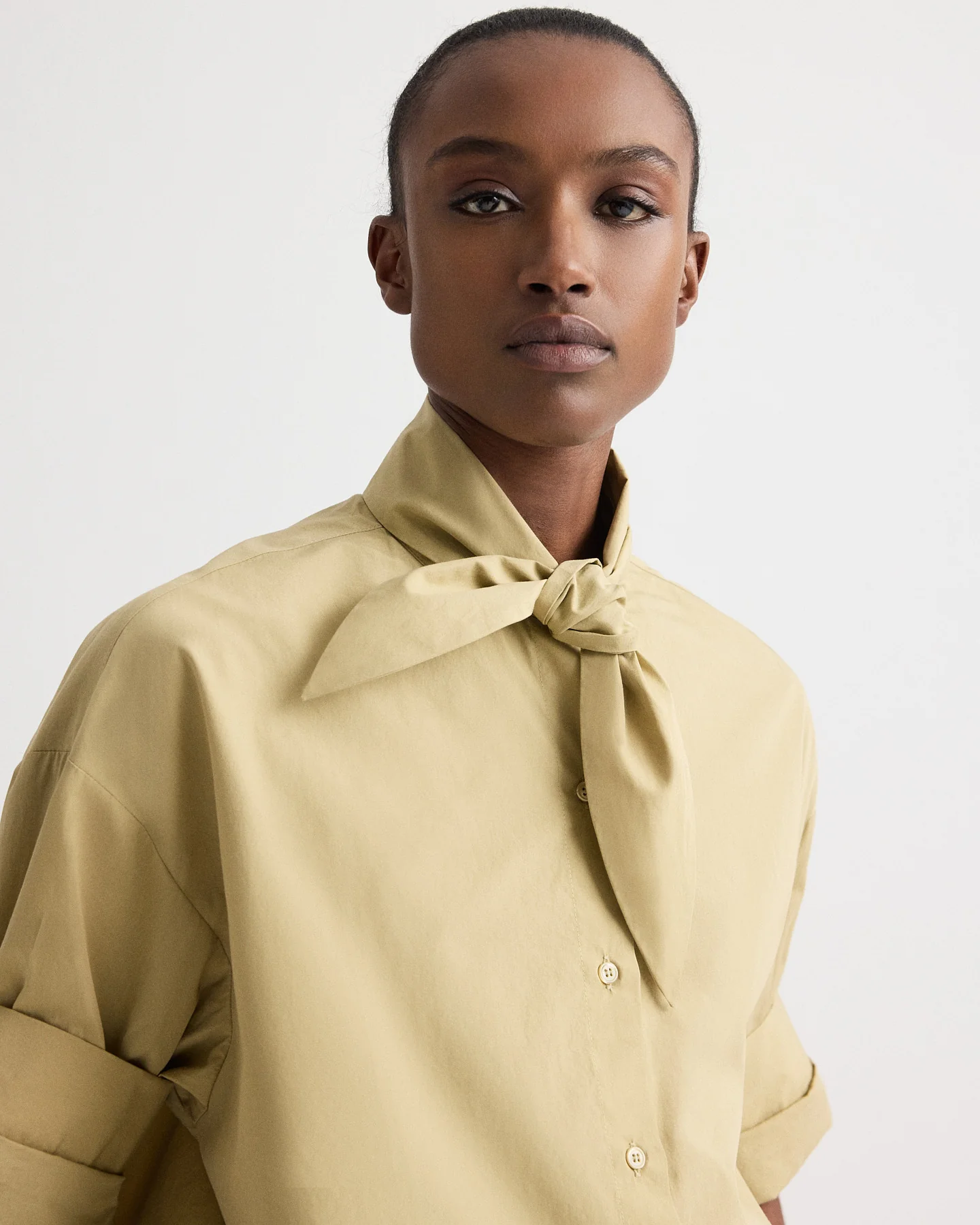 Tie One On Shirt in Superfine Cotton