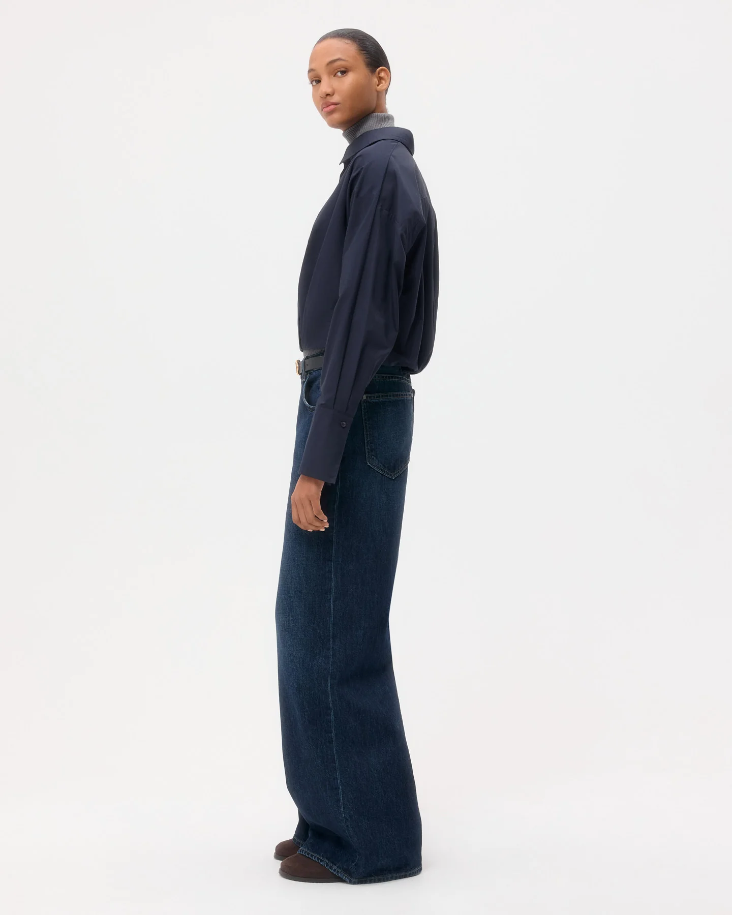 Tiny Dancer Jean in Dark Wash Denim - Image 4