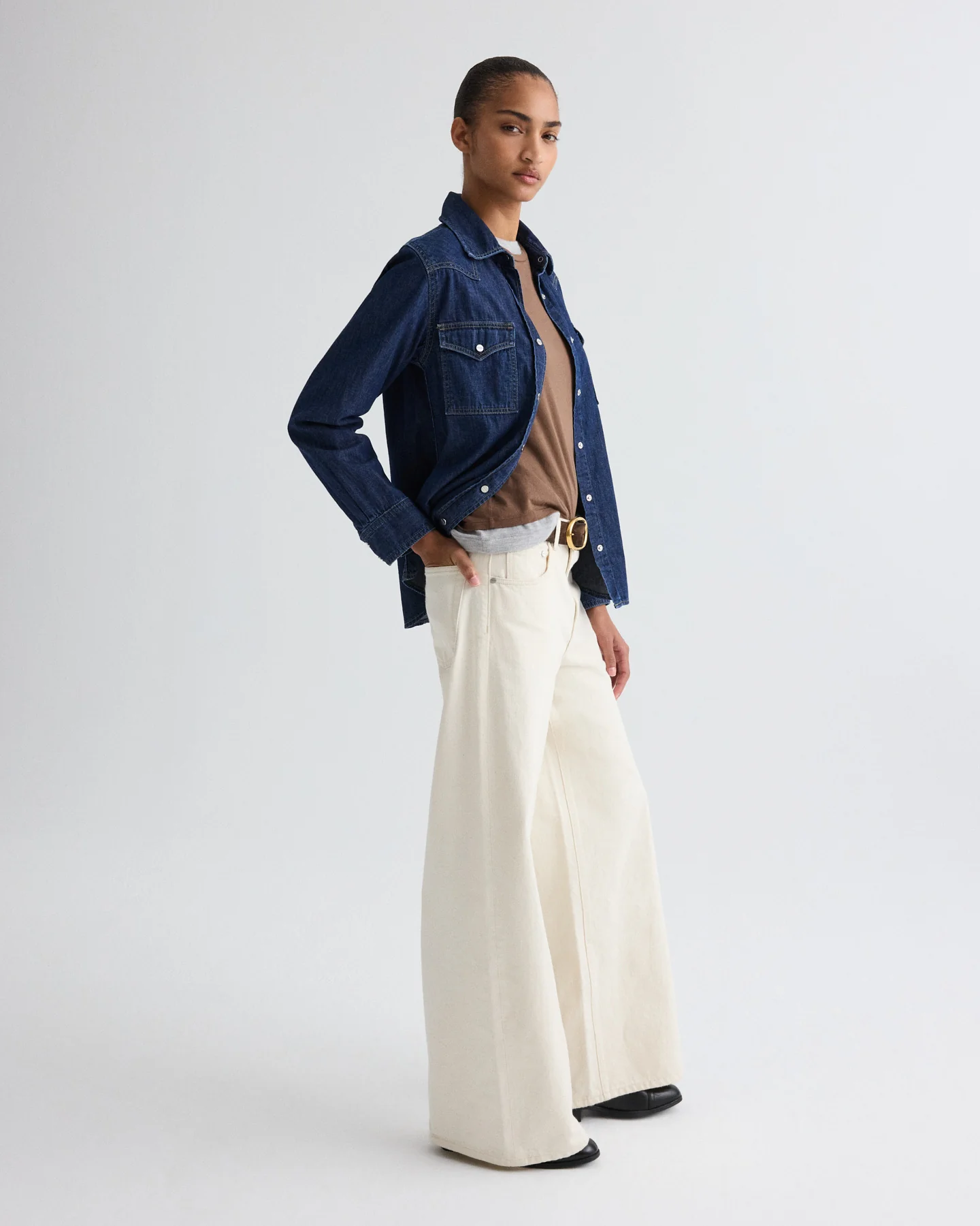 Tiny Dancer Jean in Natural Denim - Image 4