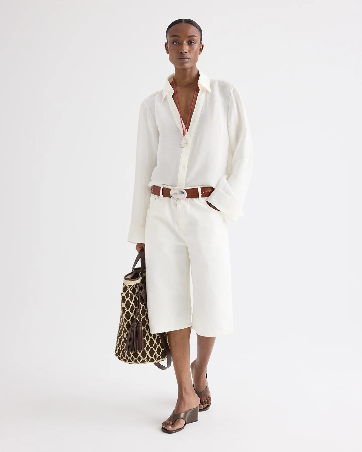 Trancoso Tote in Woven Python - Image 3