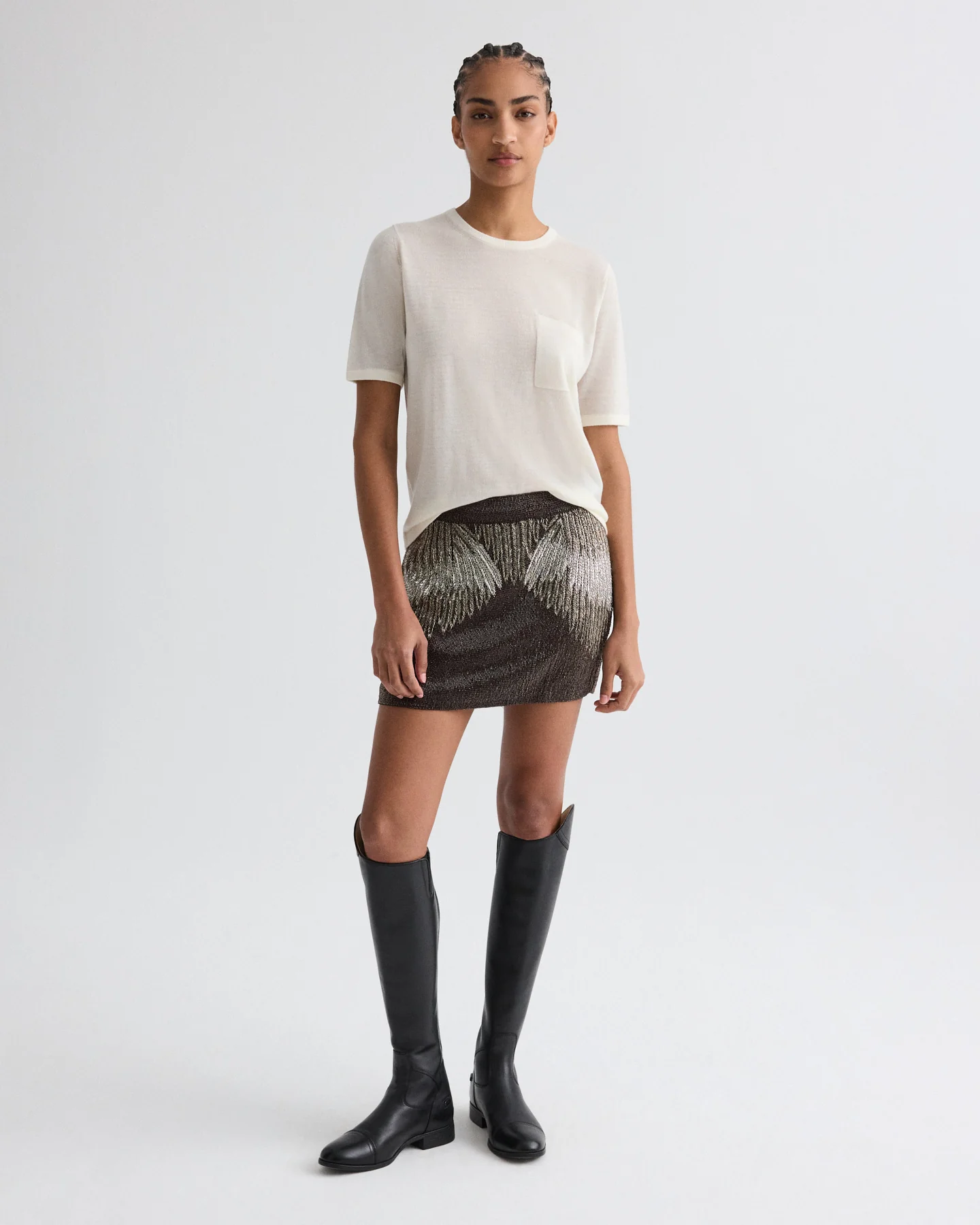 True Crewneck in Superfine Cashmere - Image 3