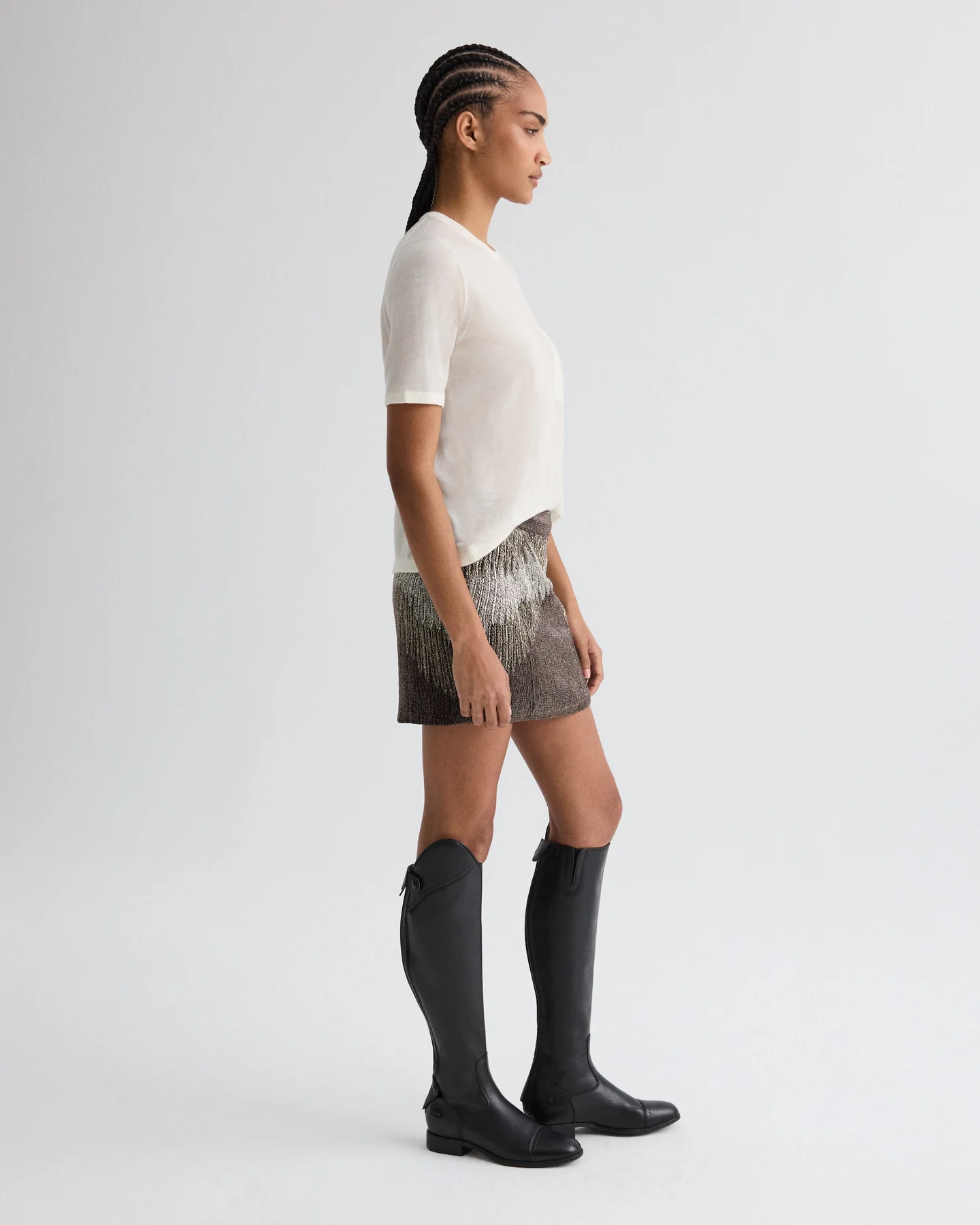 True Crewneck in Superfine Cashmere - Image 4