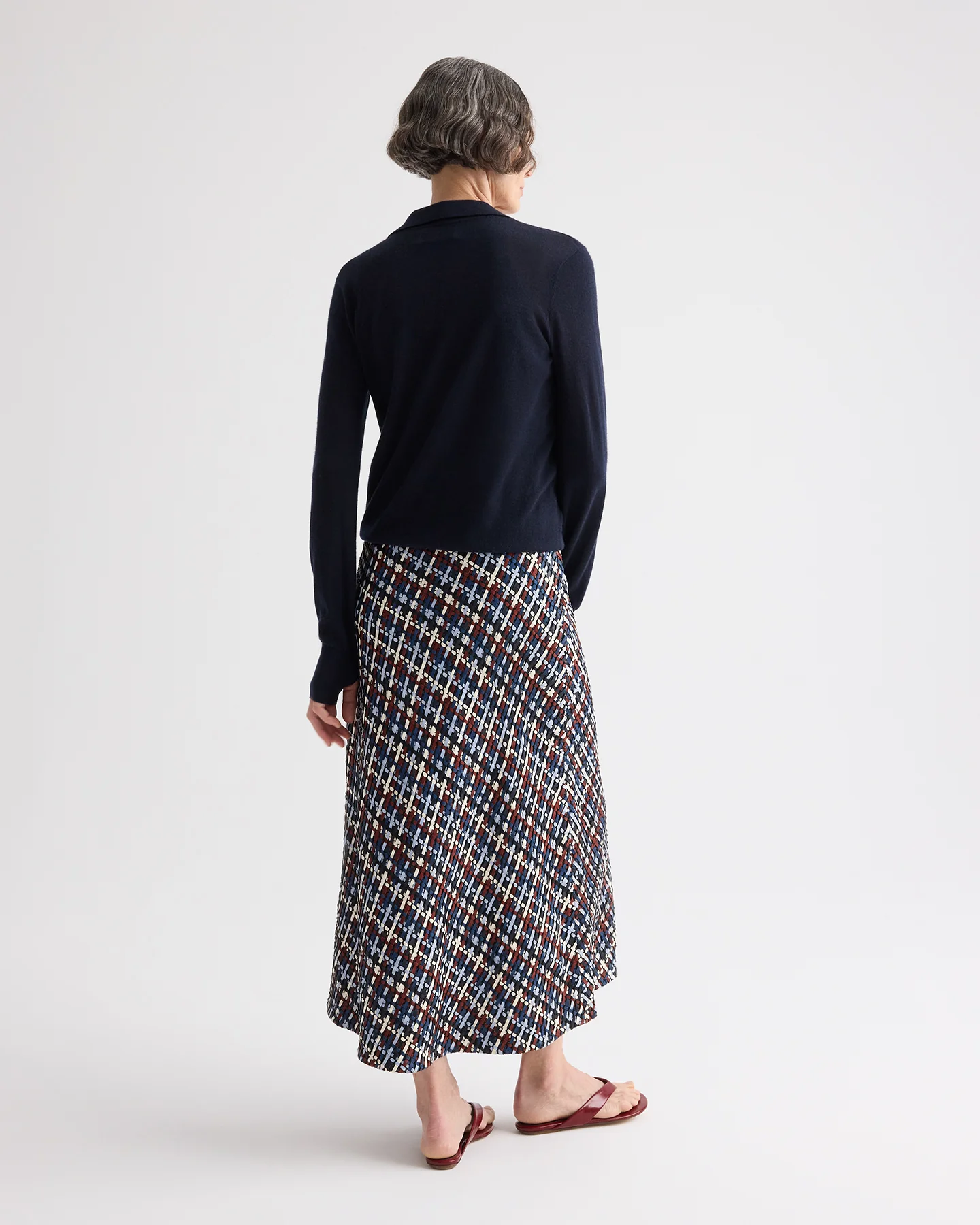 Uma Henley Sweater in Cashmere - Image 5