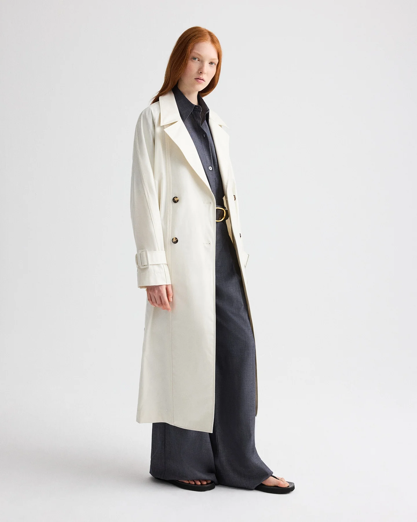 Unfinished Business Coat in Matte Polyurethane Film - Image 2