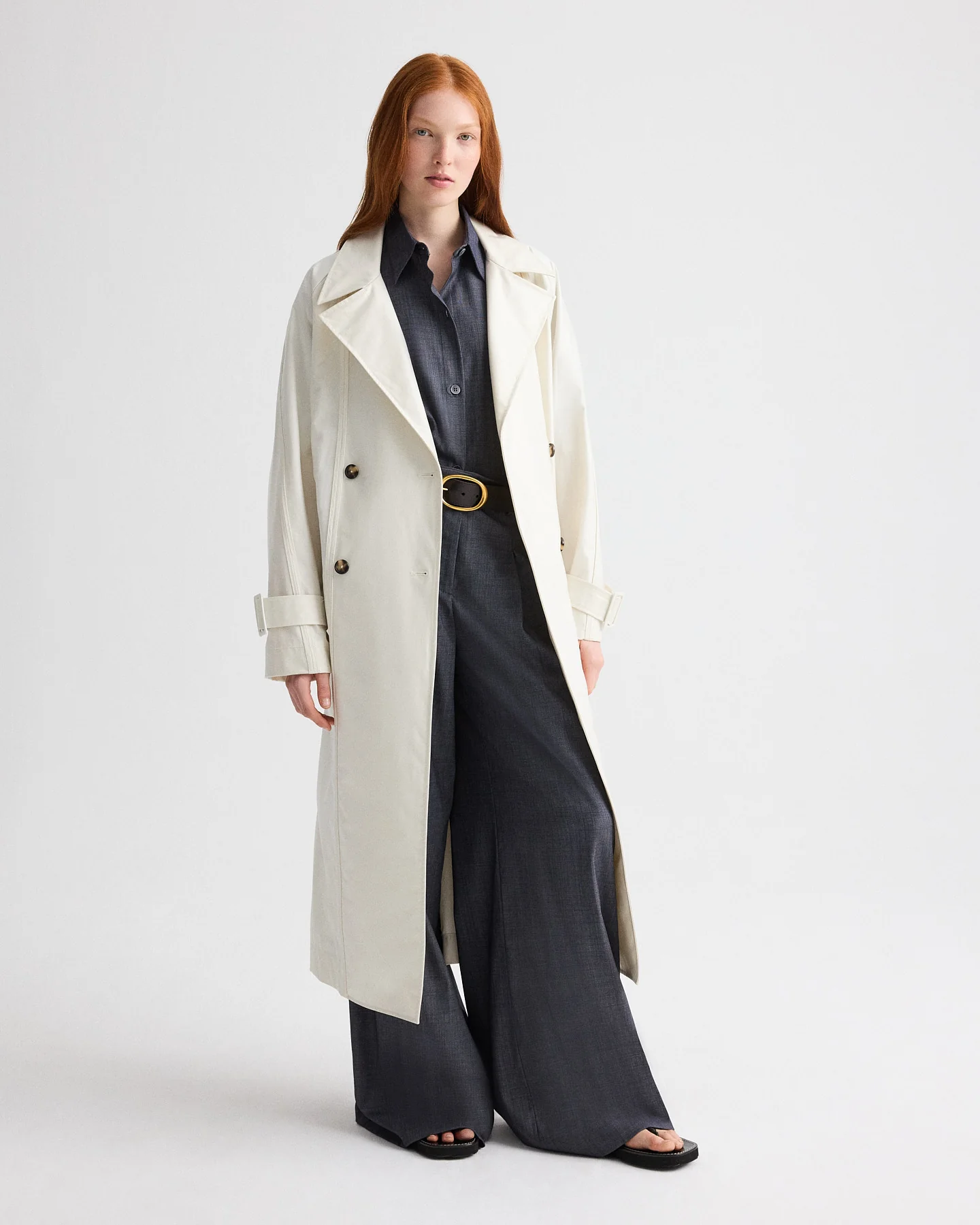 Unfinished Business Coat in Matte Polyurethane Film - Image 3
