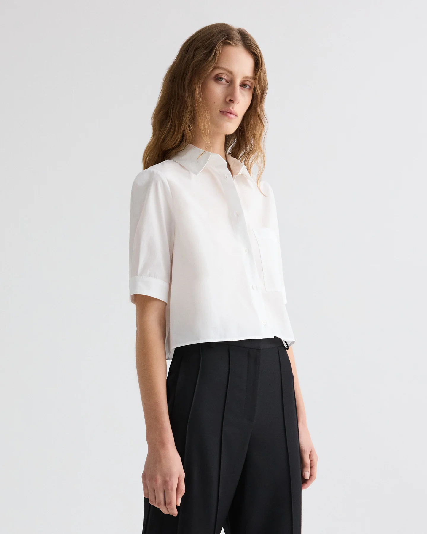 Short Lived Shirt in Vintage Washed Poplin - Image 3
