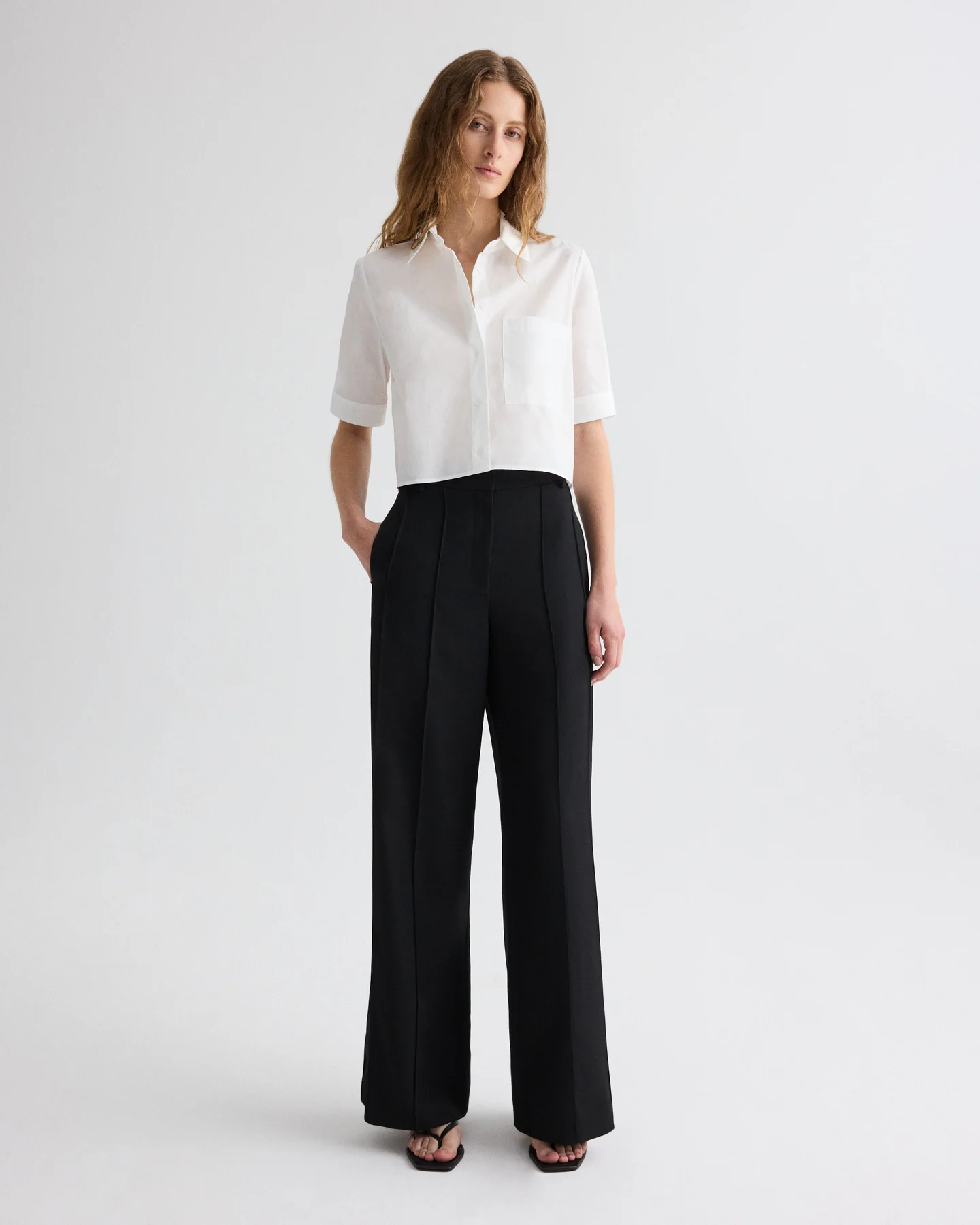 Short Lived Shirt in Vintage Washed Poplin - Image 4