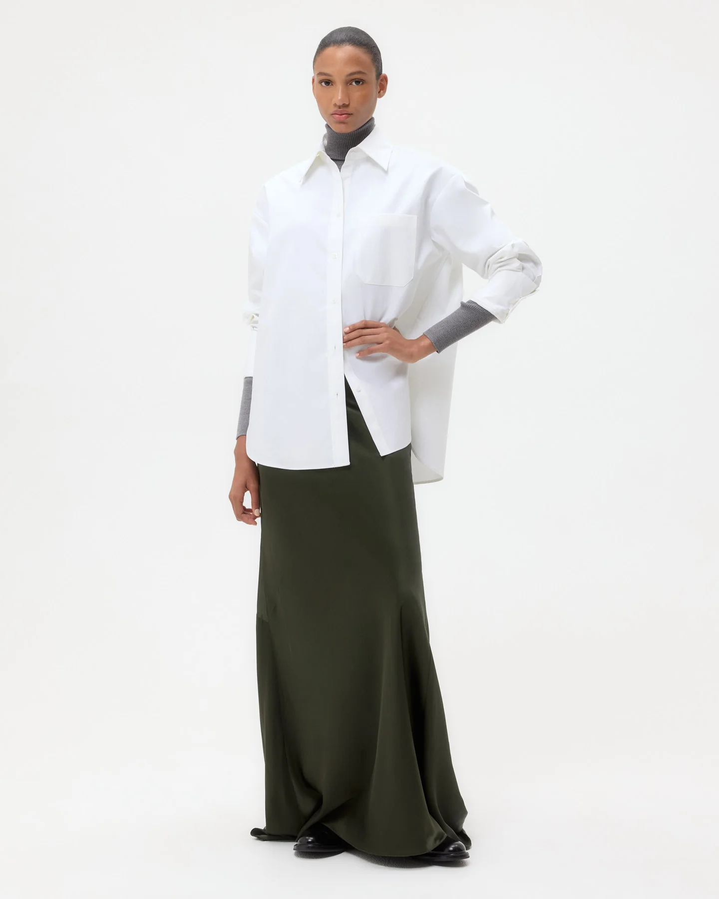 Big Joe Shirt in Super Compact Poplin - Image 3