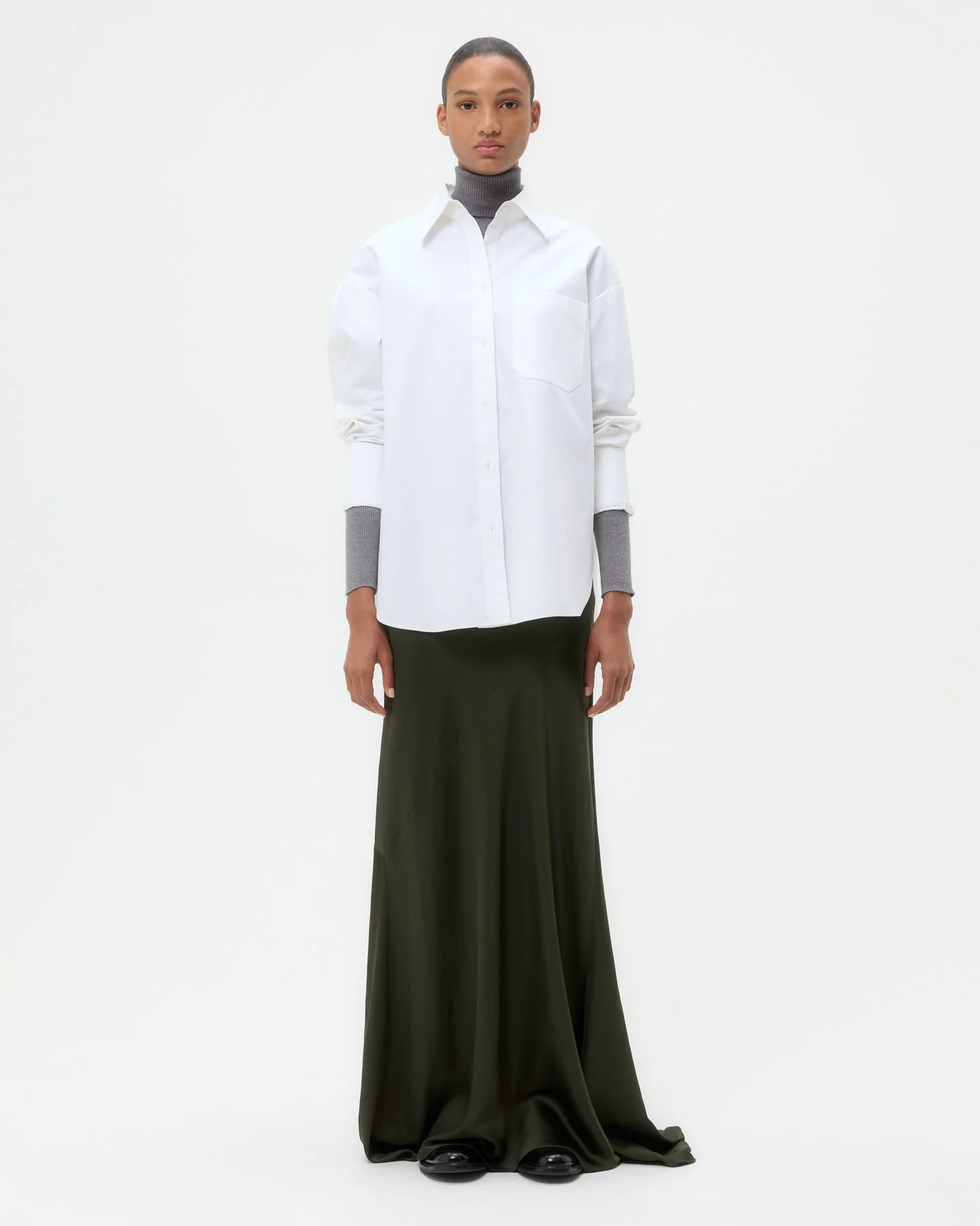 Big Joe Shirt in Super Compact Poplin - Image 4