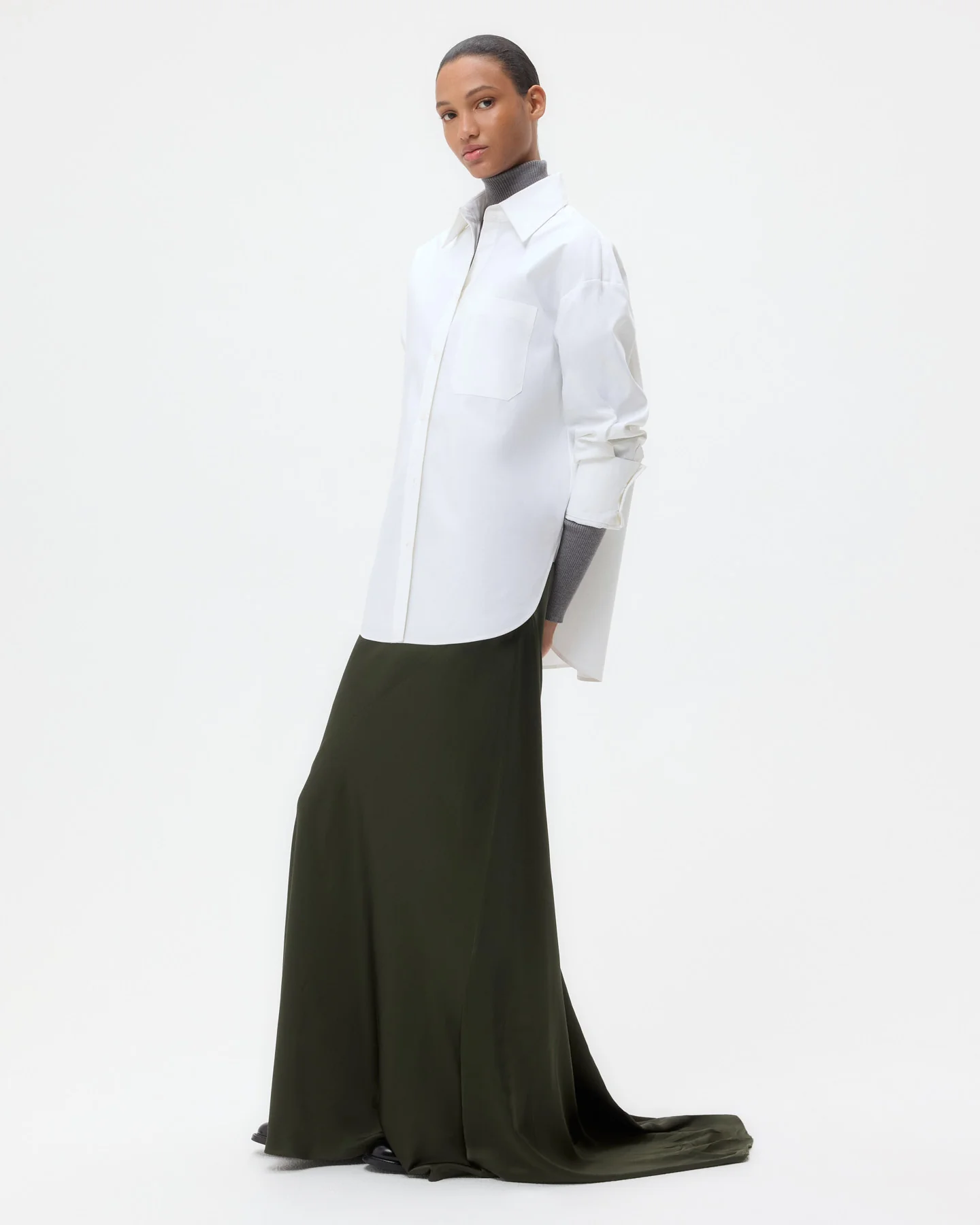 Big Joe Shirt in Super Compact Poplin - Image 5