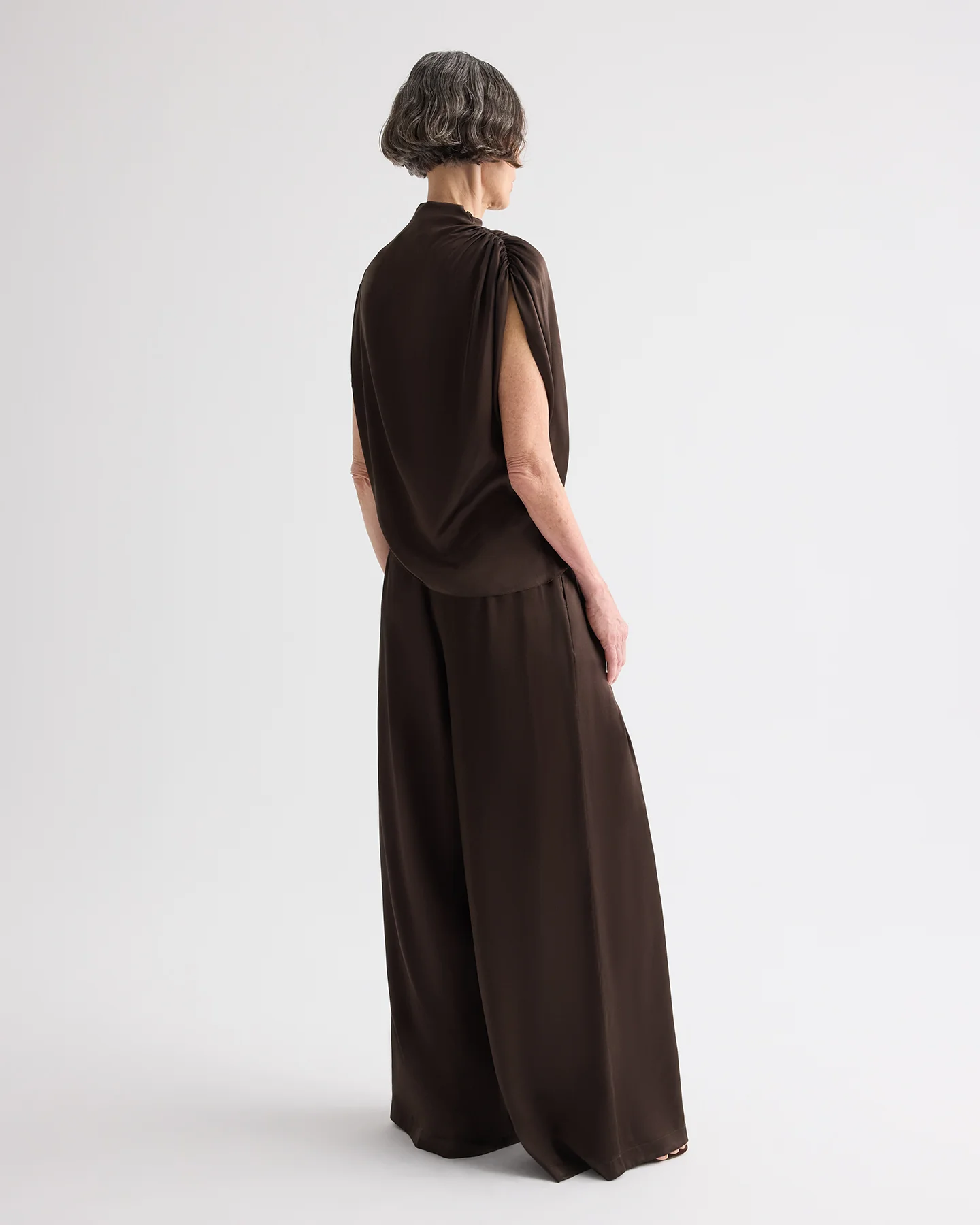 Wish You Would Top in Washed Silk Charmeuse - Image 5